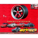 1 jante Fuchs 9x17 5x130 Porsche 944  944 1987- 944S 944S2 968 928 964 993 996 Boxster 986 rear RSR style