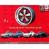 1 llanta Fuchs 8x16 5x130 Porsche 911  911 SC Carrera -1989 turbo -1987 RSR style