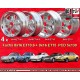 4 pcs. wheels Porsche  Fuchs 8x16 ET10.6 9x16 ET15 5x130 fully polished 911 SC, Carrera -1989, turbo -1987