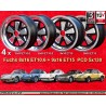 4 cerchi Fuchs 8x16 ET10.6 + 9x16 ET15 5x130 Porsche 911 