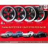 4 wheels Fuchs 8x17 + 9x17 5x130 Porsche 911  911 SC Carrera -1989 turbo -1987