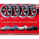 4 Stk Felgen Porsche  Fuchs 8x17 ET10.6 9x17 ET15 5x130 RSR style 911 SC Carrera -1989 turbo -1987