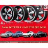 4 llantas Fuchs 8x17 + 9x17 5x130 Porsche 911  911 SC Carrera -1989 turbo -1987