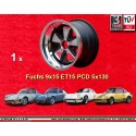 1 jante Fuchs 9x15 5x130 Porsche 911  911 SC Carrera -1987 RSR style