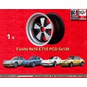 1 jante Fuchs 9x15 5x130 Porsche 911  911 SC Carrera -1987 anodized look