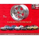 1 Felge Fuchs 9x16 5x130 Porsche 911  911 SC Carrera -1989 turbo -1989 fully polished