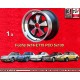 1 wheel Fuchs 9x16 5x130 Porsche 911  911 SC Carrera -1989 turbo -1989 RSR style