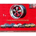 1 cerchio Fuchs 9x16 ET15 5x130 Porsche 911  RSR style