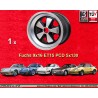 1 llanta Fuchs 9x16 5x130 Porsche 911  911 SC Carrera -1989 turbo -1989 anodized look