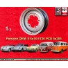 1 Felge OE steel 5.5x16 5x205 Volkswagen Porsche 356  356 (a 1963) Volkswagen Beetle Karmann Ghia Bus T1 T2a silver