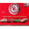 1 llanta OE steel 4.5x15 5x130 Porsche 356C  356C SC Carrera GS 901 911 912 silver
