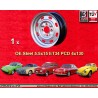 1 llanta OE steel 5.5x15 4x130 Volkswagen Porsche 914  914 Beetle 67- Karmann Ghia 67- Typ 3 411 412 Porsche silver