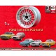 Ford WCHE 7x15 ET25 5x112 silver/diamond cut 107 116 123 124 126 HO cerchio wheel jante felge llanta