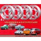 4 pièces Volkswagen Coccinelle jantes 4x15 ET19 5x205