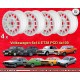 4 jantes GTI 6x14 4x100 Volkswagen BMW Opel VW  VW 6x14   PCD 4x100  ET38  alloy / white. alloy/white