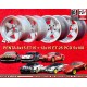 4 cerchi Penta 8x15 ET15 + 12x15 ET-25 5x108 Ferrari Volvo Lancia  Stratos 