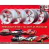 4 llantas Penta 8x15 + 12x15 5x108 Ferrari Volvo Lancia  Stratos  Stratos group 4 Ferrari 308GTB Volvo 140 160 240 260 P