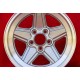 1 Felge Penta 8x15 5x108 Lancia Ferrari Ferrari 308GTB Lancia Stratos group 4 silver/diamond cut