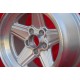1 wheel Penta 8x15 5x108 Lancia Ferrari Ferrari 308GTB Lancia Stratos group 4 silver/diamond cut