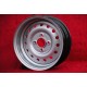 4 cerchi OE 5.5x15 4x114.3 Triumph Triumph 1967-76 TR5/6 5.5x15  PCD 4x114.3  ET7  silver. silver