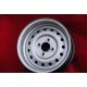 4 cerchi OE 5.5x15 4x114.3 Triumph Triumph 1967-76 TR5/6 5.5x15  PCD 4x114.3  ET7  silver. silver