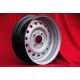 1 cerchio OE 5.5x15 4x114.3 Triumph Triumph 1967-76 TR5/6 5.5x15  PCD 4x114.3  ET7  silver. silver