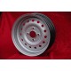 1 cerchio OE 5.5x15 4x114.3 Triumph Triumph 1967-76 TR5/6 5.5x15  PCD 4x114.3  ET7  silver. silver