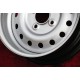 1 cerchio OE 5.5x15 4x114.3 Triumph Triumph 1967-76 TR5/6 5.5x15  PCD 4x114.3  ET7  silver. silver