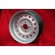 1 cerchio OE 5.5x15 4x114.3 Triumph Triumph 1967-76 TR5/6 5.5x15  PCD 4x114.3  ET7  silver. silver