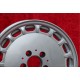 Mercedes Gullideckel 7x15 ET25 5x112 silver 107 116 123 124 126 201 202 210 HO cerchio wheel jante llanta felge