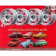4 wheels Jupiter 5.5x13 4x130 Skoda MB1000  MB1000 MB1100 105 110 120 130 silver