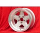 1 ud. llanta Mercedes Penta 10x15 ET-7 5x112 silver/diamond cut w107 w108 w109 Red Pig 300 SEL