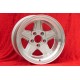 2 pcs. jantes Mercedes Penta 10x15 ET-7 5x112 silver/diamond cut w107 w108 w109 Red Pig 300 SEL