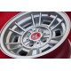 cerchio Fiat Cromodora CD66 7x13 ET10 4x98 silver 124 Spider, Coupé, X1 9