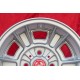 Fiat Cromodora CD80  8x13 ET-3 4x98 silver 124 Spider, Coupe cerchio llanta wheel jante felge