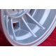 Fiat Cromodora CD80  8x13 ET-3 4x98 silver 124 Spider, Coupe cerchio llanta wheel jante felge