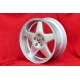 4 llantas Polaris 7x17 5x108 Volvo 140/160 240/260 740/760/780 940/960 silver