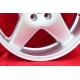 4 Felgen Polaris 7x17 5x108 Volvo 140/160 240/260 740/760/780 940/960 silver