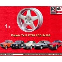 1 cerchio Polaris 7x17 ET20 5x108 Volvo 140  silver