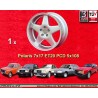 1 Felge Polaris 7x17 5x108 Volvo 140  140 160 240 260 740 760 780 940 960 silver