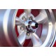 CADILLAC,CHEVROLET Torq Thrust  8x15 ET0 5x120.65 silver/diamond cut Camaro Nova Chevelle El Camino cerchio wheel jante felge ll