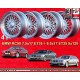 4 llantas RC90 7.5x17 + 8.5x17 5x120 BMW E36  E36 E46 3 series