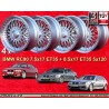 4 jantes RC90 7.5x17 + 8.5x17 5x120 BMW E36  E36 E46 3 series