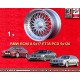 1 Felge RC90 8.5x17 5x120 BMW E36  E36 E46 3 series silver/diamond cut