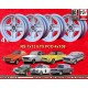 4 jantes RS 7x13 4x108 Ford Escort  Escort Mk1-2 Capri Cortina silver