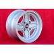 4 jantes RS 7x13 4x108 Ford Escort Mk1-2 Capri Cortina silver