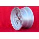 1 llanta RS 7x13 4x108 Ford Escort Mk1-2 Capri Cortina silver