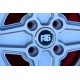 1 cerchio RS 7x13 4x108 Ford Escort Mk1-2 Capri Cortina silver