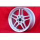 4 Felgen M-Parallel 8x18 5x120 BMW s5 E28 E34 E39 E60 E61 s6 E24 s7 E23 E32 E38 silver/diamond cut