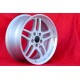 1 cerchio M-Parallel 8x18 5x120 BMW serie 3 E36 E46  silver/diamond cut